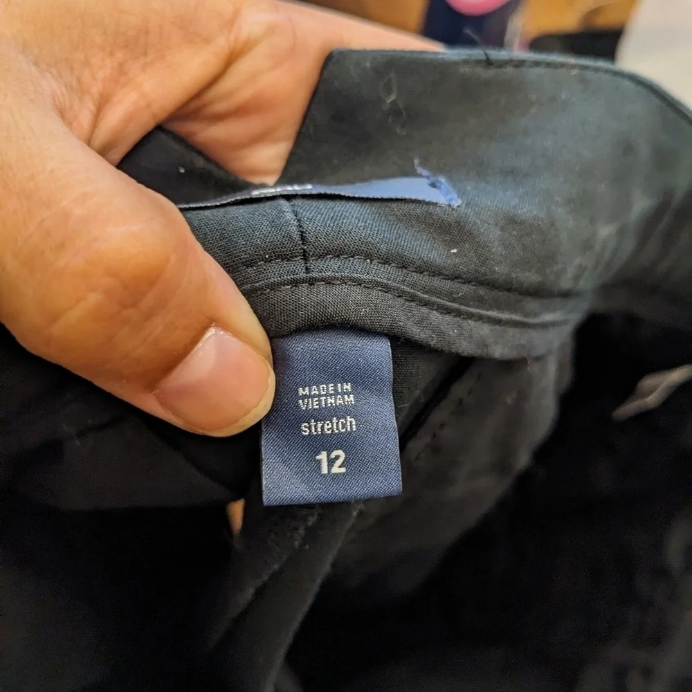 GAP Button Stretch Pencil Skirt